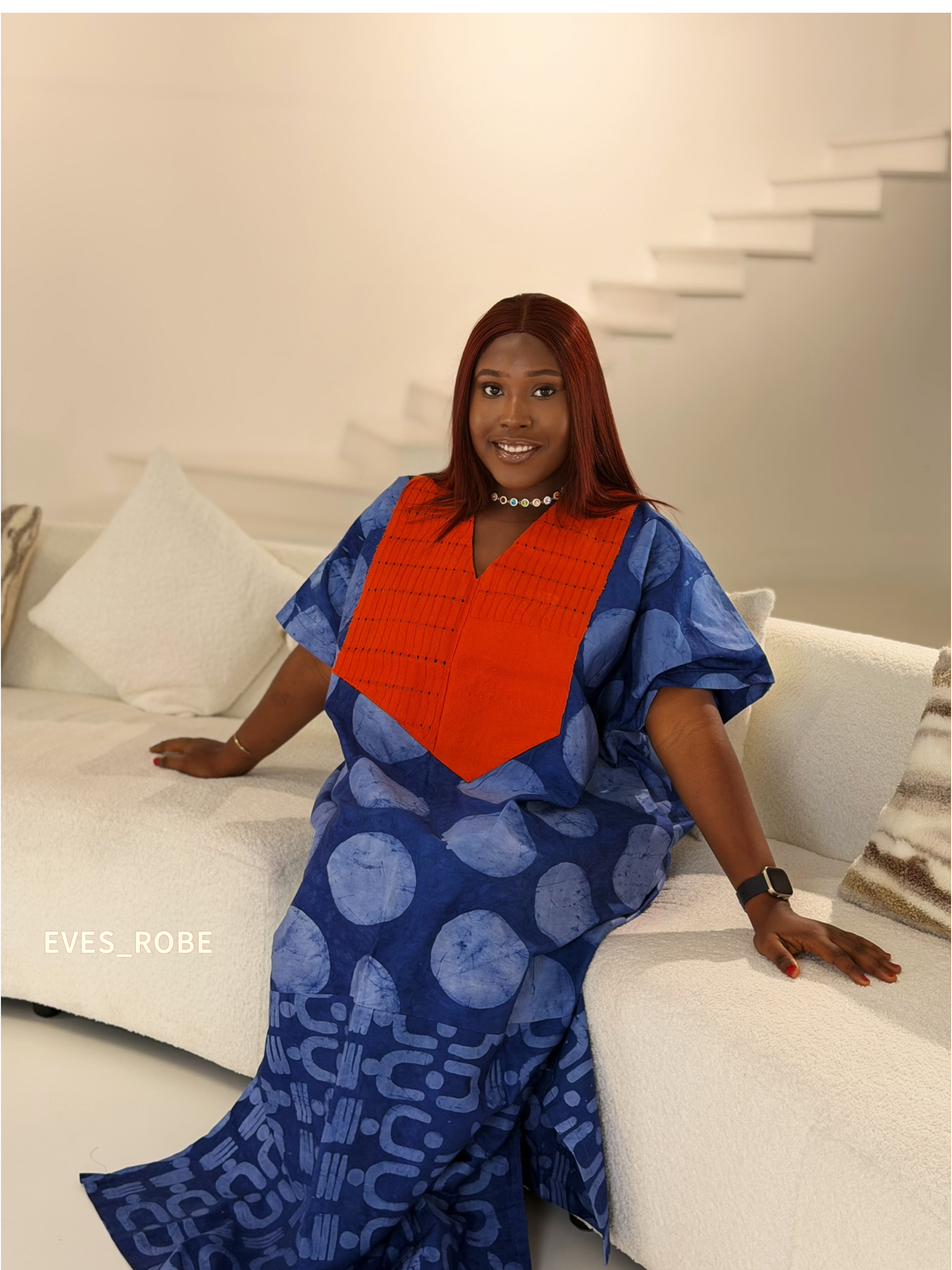 ENIOLA MIXED KAFTAN